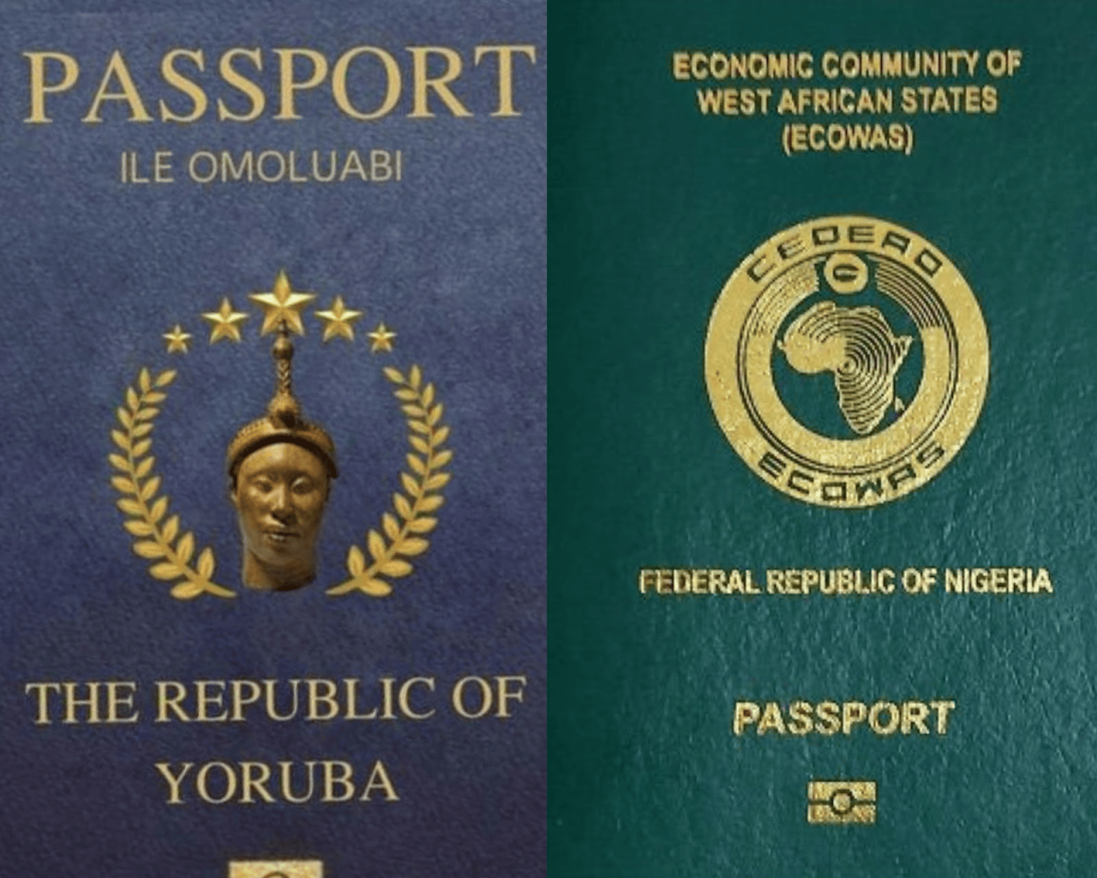 Irọ́ ni! Ìwé ìrìnnà orílẹ̀-èdè Yorùbá kò ní ìdánimọ̀ òfin, wọn kò gbẹ́sẹ̀lé ìwé ìrìnnà Nàìjíríà
