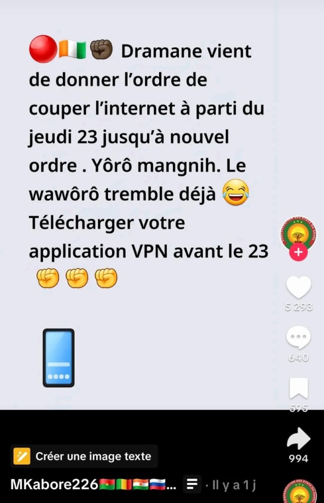 L’accès Internet est-il interrompu en Côte d’Ivoire avant la présidentielle du 25 octobre ? 