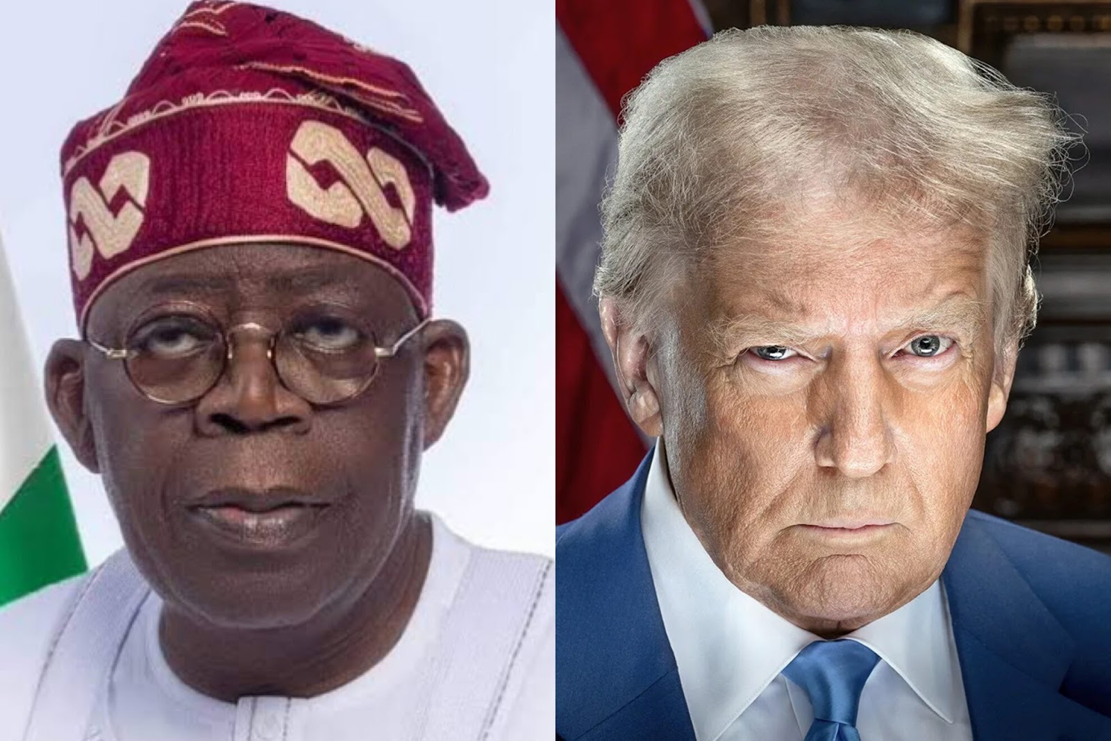 Misleading! Viral video of Trump signing military orders unrelated to Nigeria
