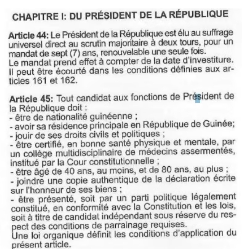 Guinée : le président de transition, Mamadi Doumbouya, apprendrait-il à lire? 