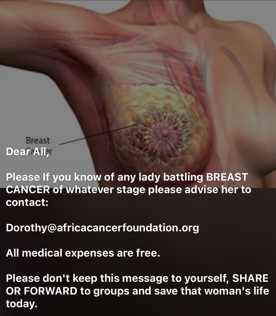 2022 ACF Free cancer treatment, recirculated in 2026