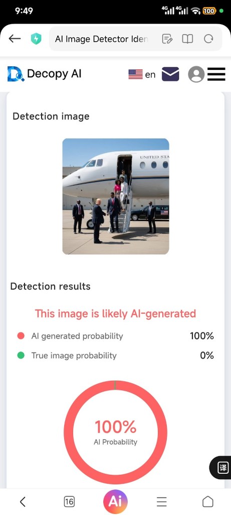 False! Image Trump welcoming Bobi’s Family to United States, AI-generated 2 False! Image Trump welcoming Bobi’s Family to United States, AI-generated