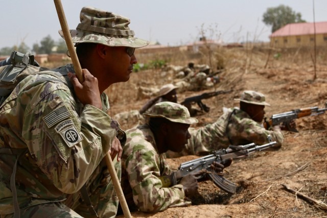 US troops declaring victory in Zamfara alongside Nigerian soldiers, false