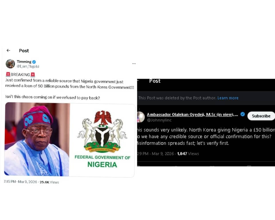 X user deletes claim after DUBAWA’s fact check