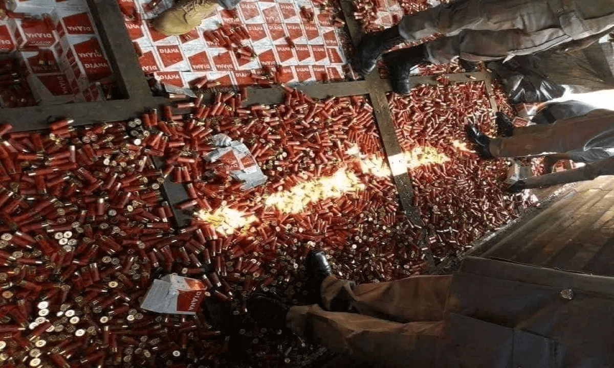 Nigeria Customs intercepted 200, 000 live ammunition in 2018, not 2021 as viral report suggests