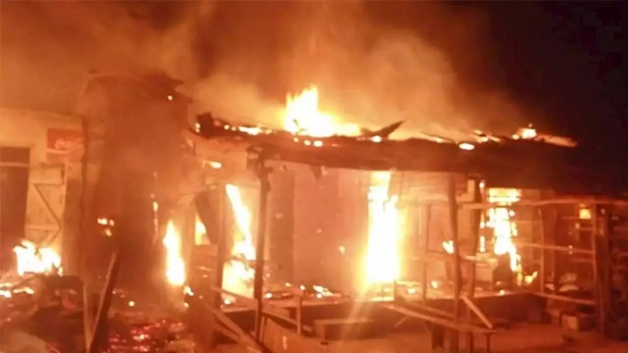 Old burning shop footage recirculated to claim election violence in Imo