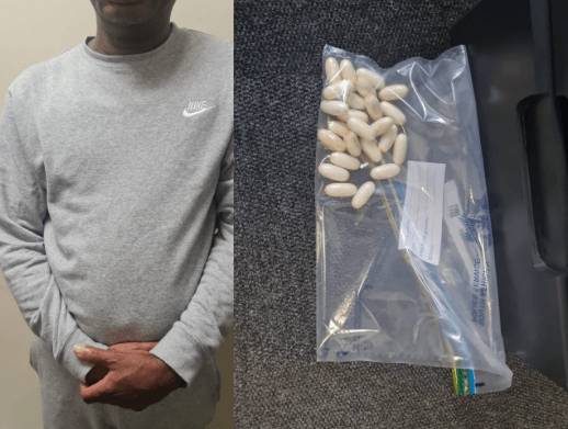 Video of Nigerian caught with drugs in South Africa, recycled