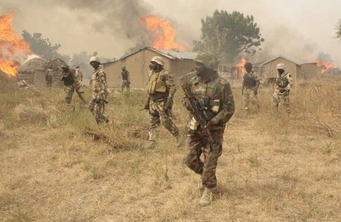 False! Video of military operation unrelated to Nigerian Army