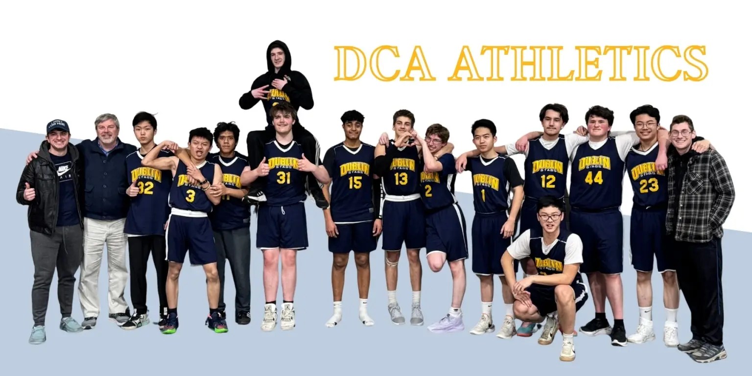 A basketball team in new hampshire at a christian high school