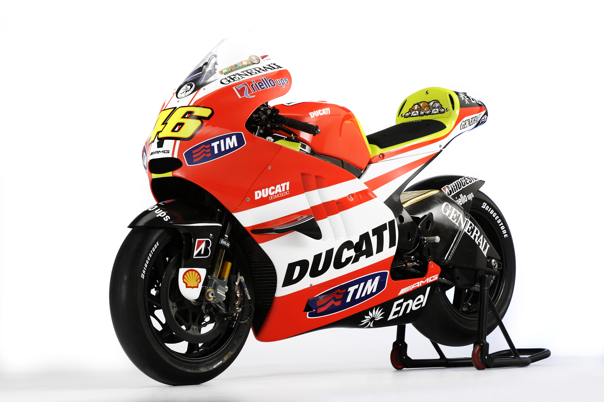 Valentino Rossi Ducati Marlboro Team At Valencia Test High