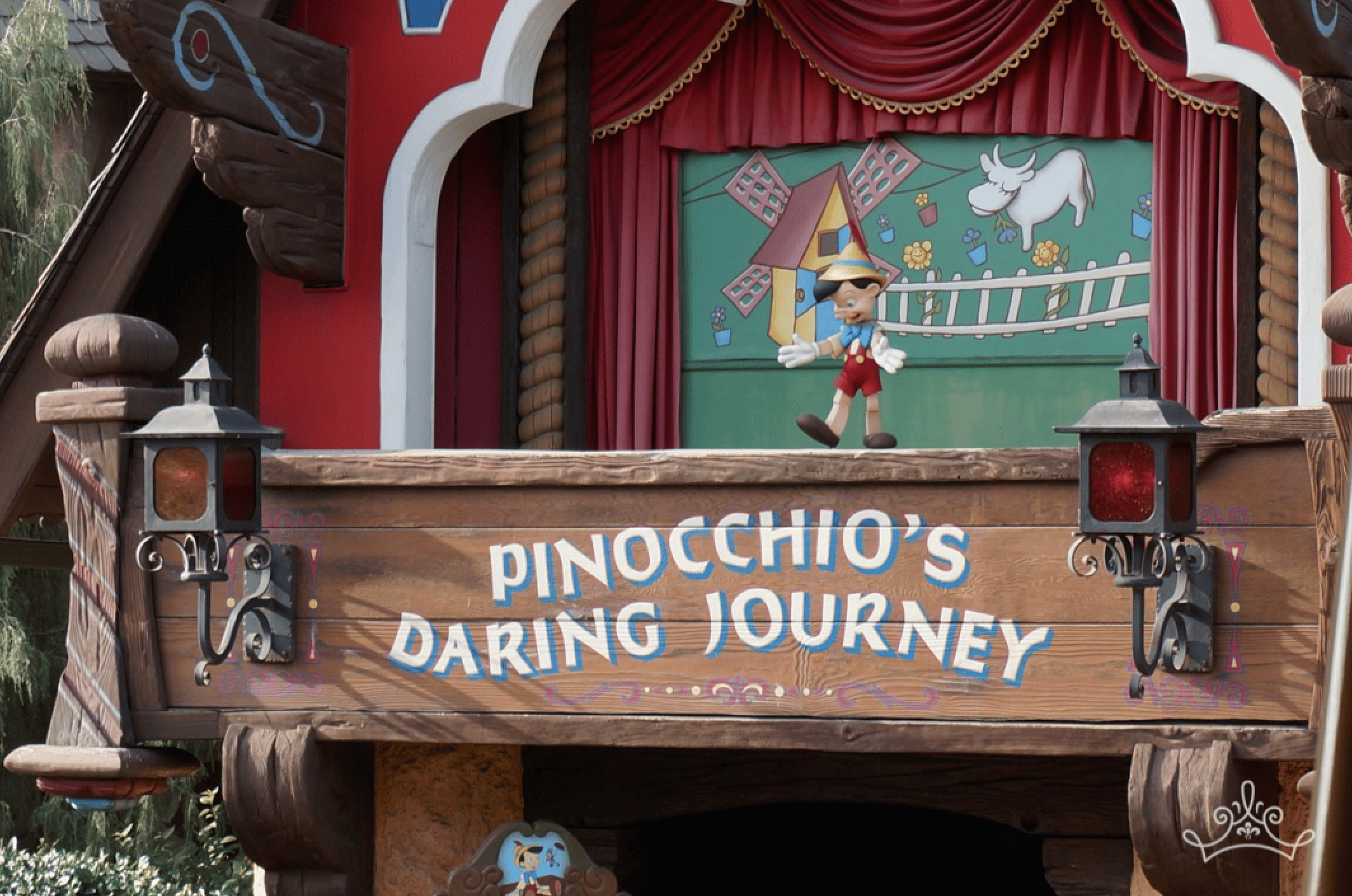 Disney removed the mickey mouse club theater to make room for it. Pinocchio S Daring Journey Duchess Of Disneyland