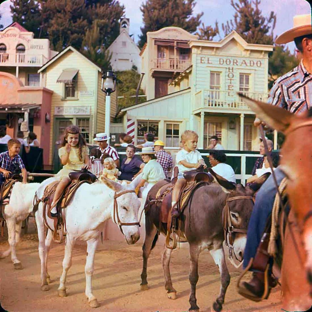 The Pack Mules in Disneyland's Frontierland [CLOSED]
