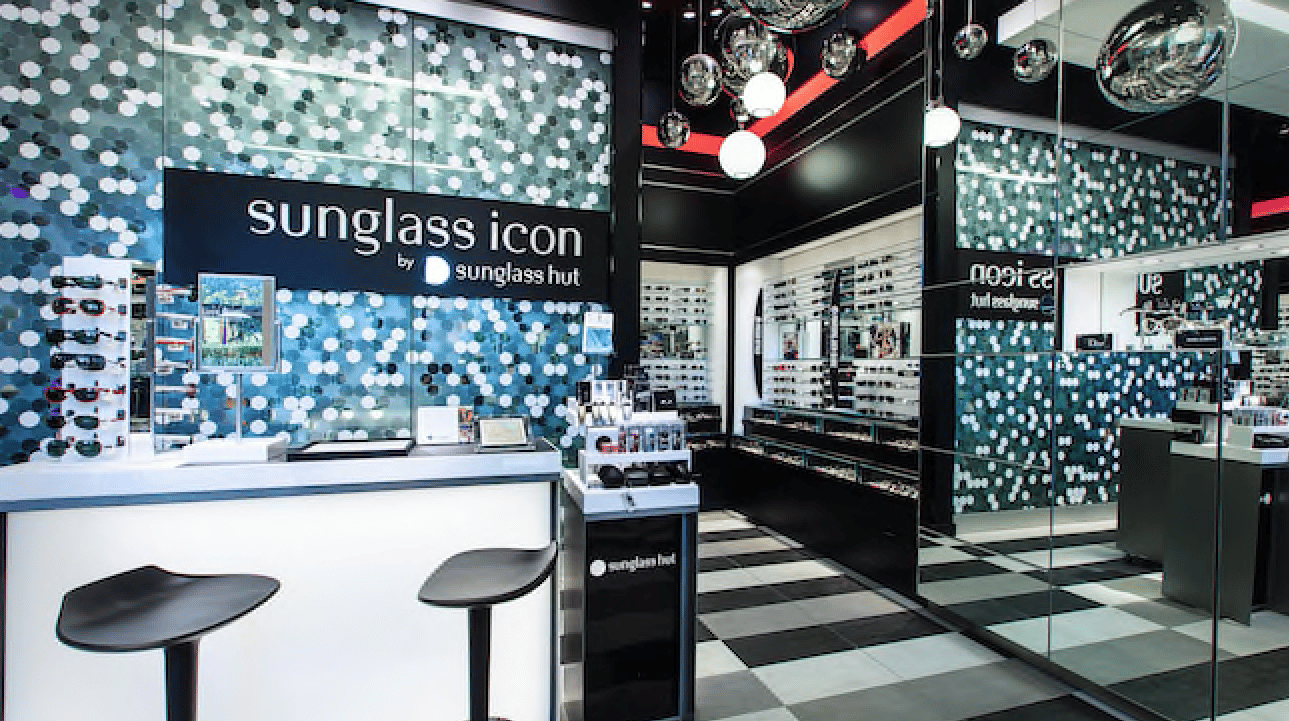 Sunglass Icon in Disneyland's Downtown 