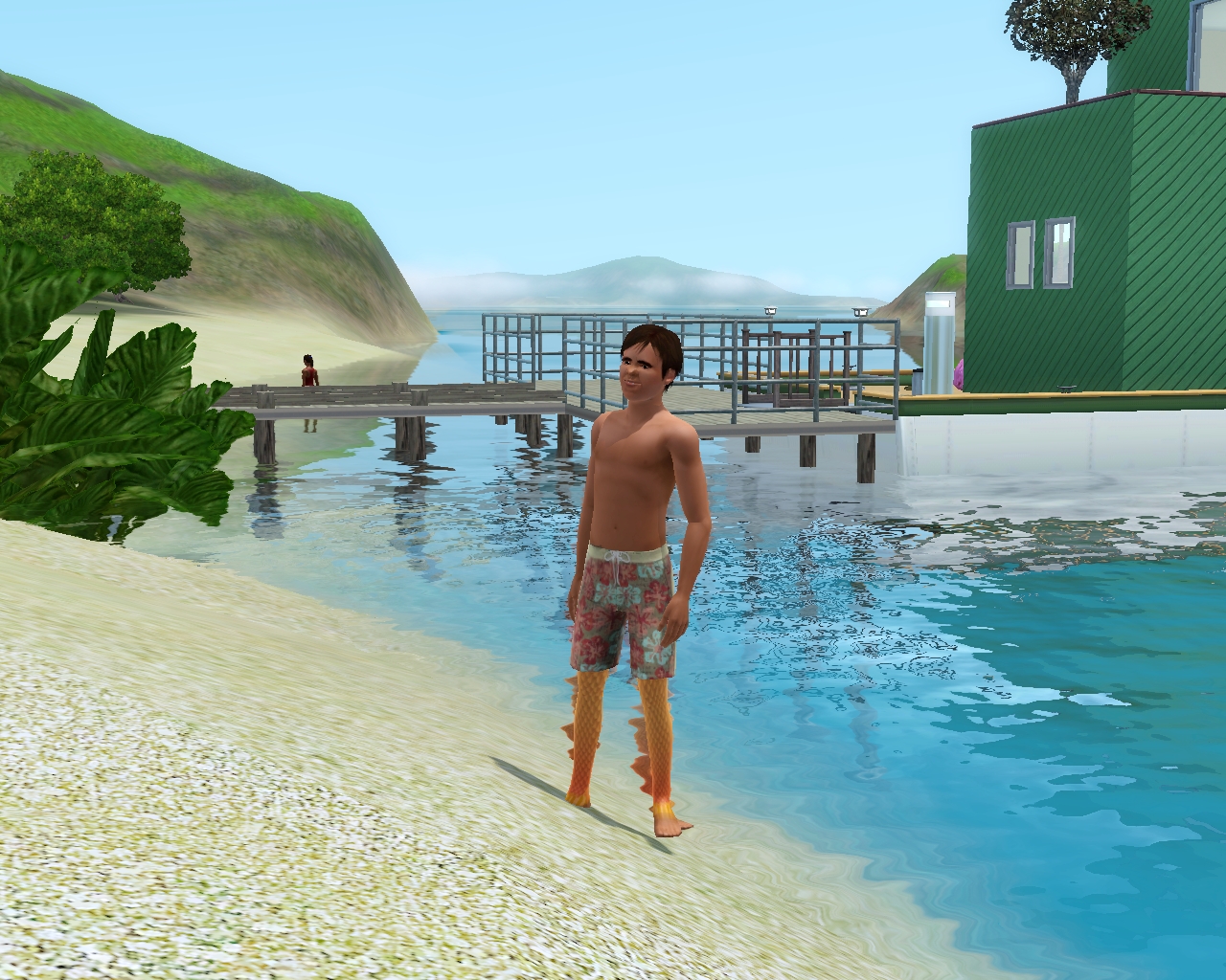 Teen mermaid