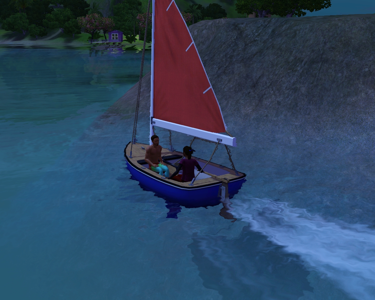 Boating to hospital