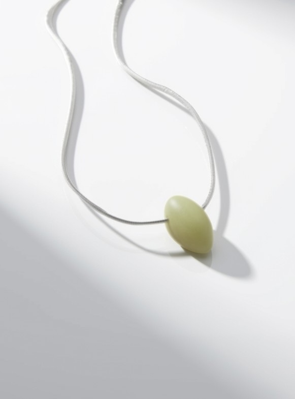 Giselle Resin Necklace Yolk