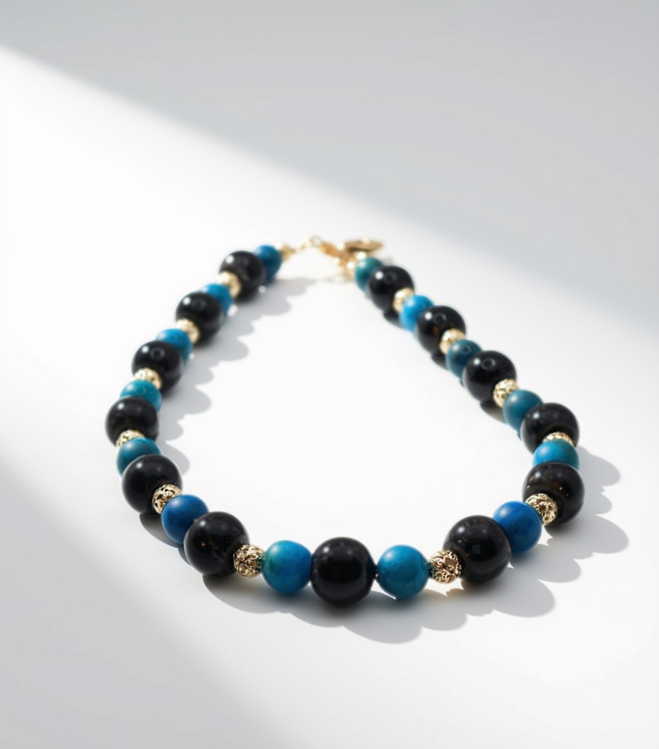 Tilly Resin and Bead Necklace