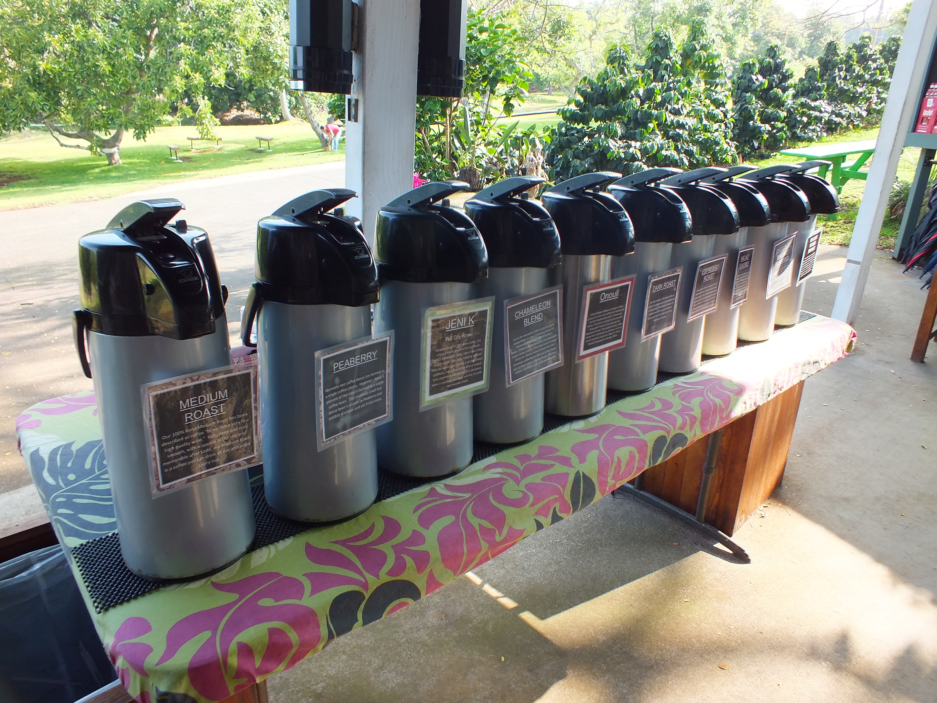 Inside a kona coffee tour on the big island. Greenwell Farms Coffee Ducky S Always Hungry