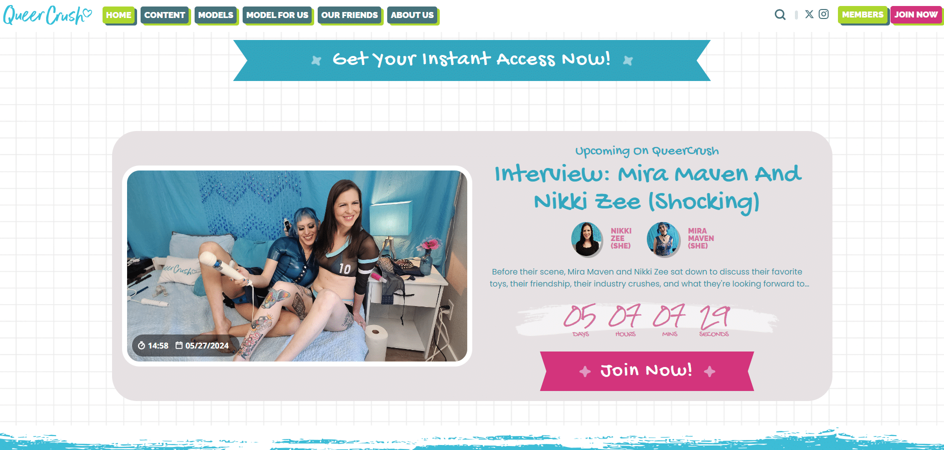 Queer Crush & 12 Best Premium and Free Lesbian Porn Sites Like  QueerCrush.com