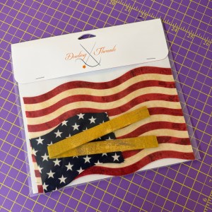 Flag Appliqué Set – Fusible Backed for Raw Edge Appliqué