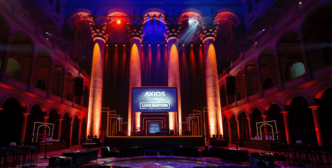 Axios After Dark Presented by Live Nation event.
