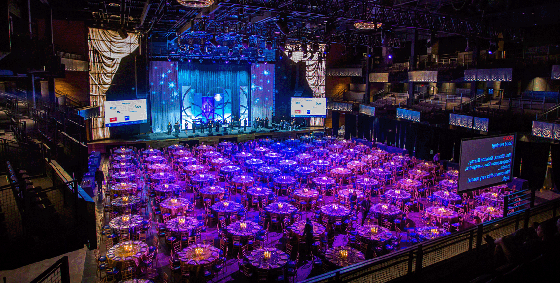 Photo from the Heroes + History Makers Gala.