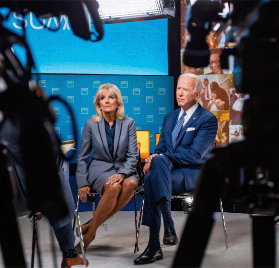 President and Dr. Biden at The Biden Cancer Summit.