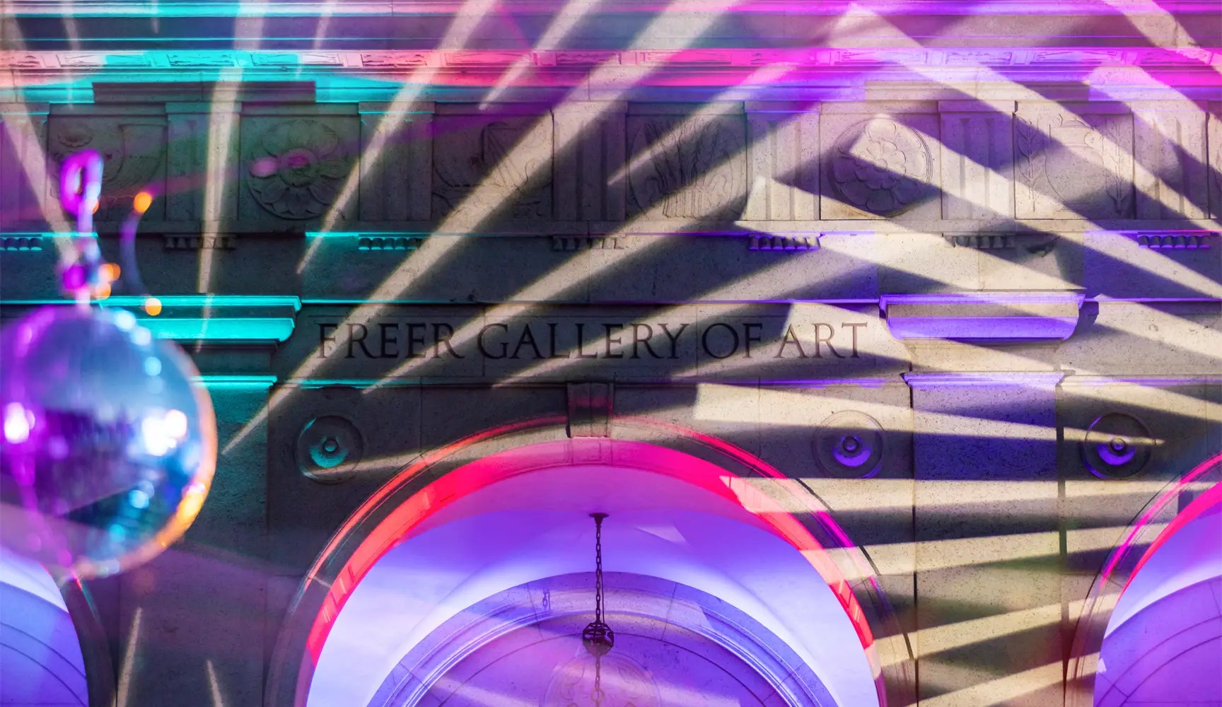 Ceiling of the Freer Gallery of Art
