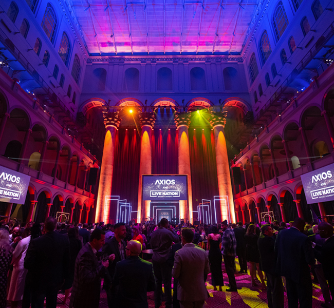 AXIOS Live Nation event