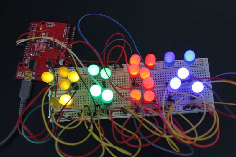 Mini Billboard Using Arduino Duino - 8K Colorful Pictures for Desktop
