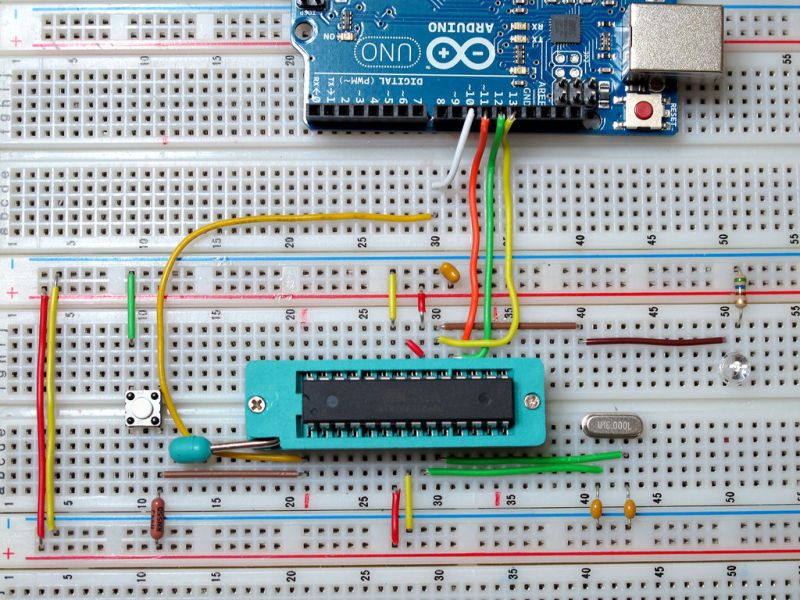 Programming A Atmega328p With Arduino Bootloader On A Breadboard 3rd Party Boards Arduino Forum - Download Ultra HD Colorful Background | HD