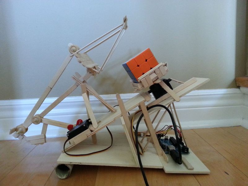 3d Printed Rubik S Cube Solver With Computer Vision Controlled By Arduino R Arduino - Best Space Arts in Full HD