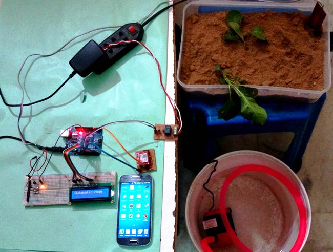 Arduino Based Automatic Plant Irrigation System With Message Alert Arduino Irrigation System - Best Light Designs in Mobile