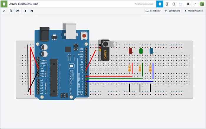 Virtual Breadboard Pdf Arduino Simulation - Premium Landscape Background - 8K
