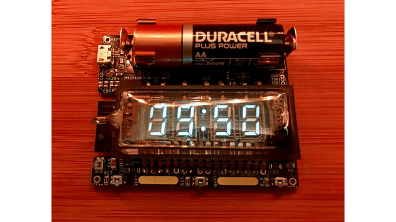 Vacuum Fluorescent Display Watch Duino - Vintage Arts - Modern Ultra HD Collection