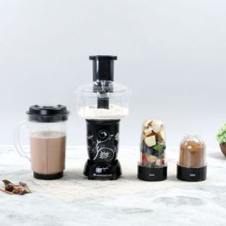 Wonderchef – Nutri-Blend Complete Kitchen Machine, 400W, 22000 RPM Mixer-Grinder, Blender-Black