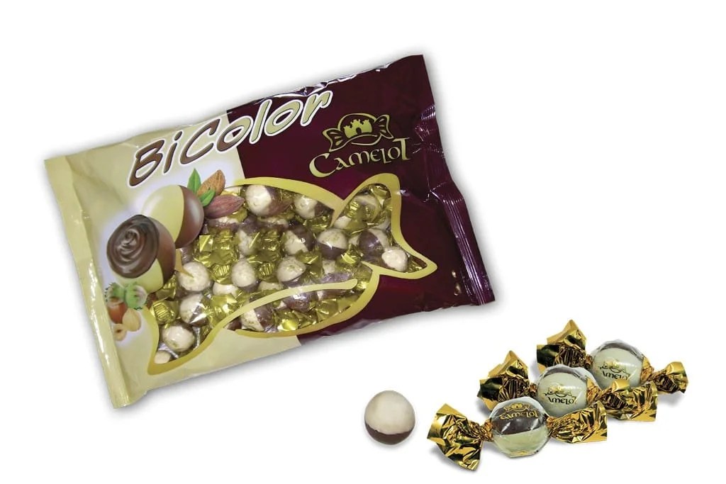 Bombón Chocolate Bicolor - 1 Kg