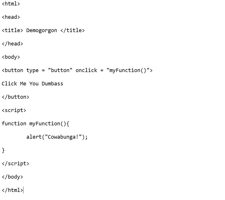Understanding Javascript Functions | HTML Alert Box