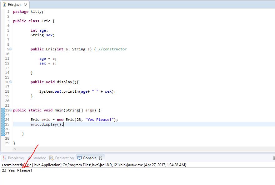 Java - Chapter 9 | Working with Java Constructors | Example of ...