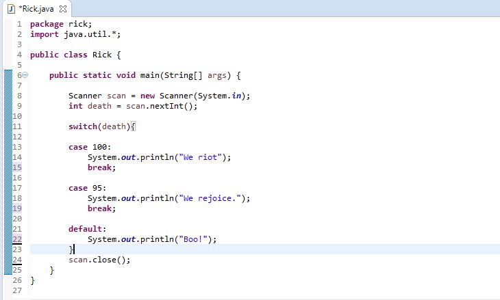 Java - Chapter 13 | Java If Else Statement | Java Switch Case Example