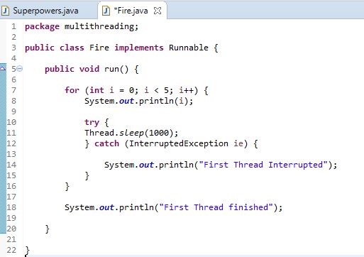 run method in runnable