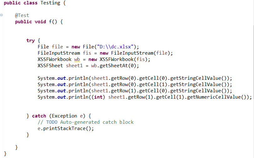 How to Read XLSX File in Java using Apache POI Dumb IT Dude
