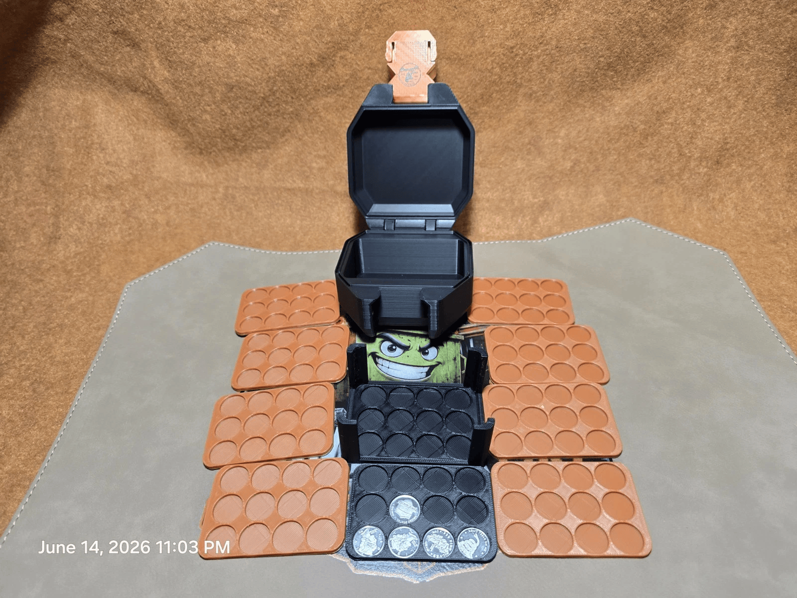 Fractional 1g Round Stacker Box