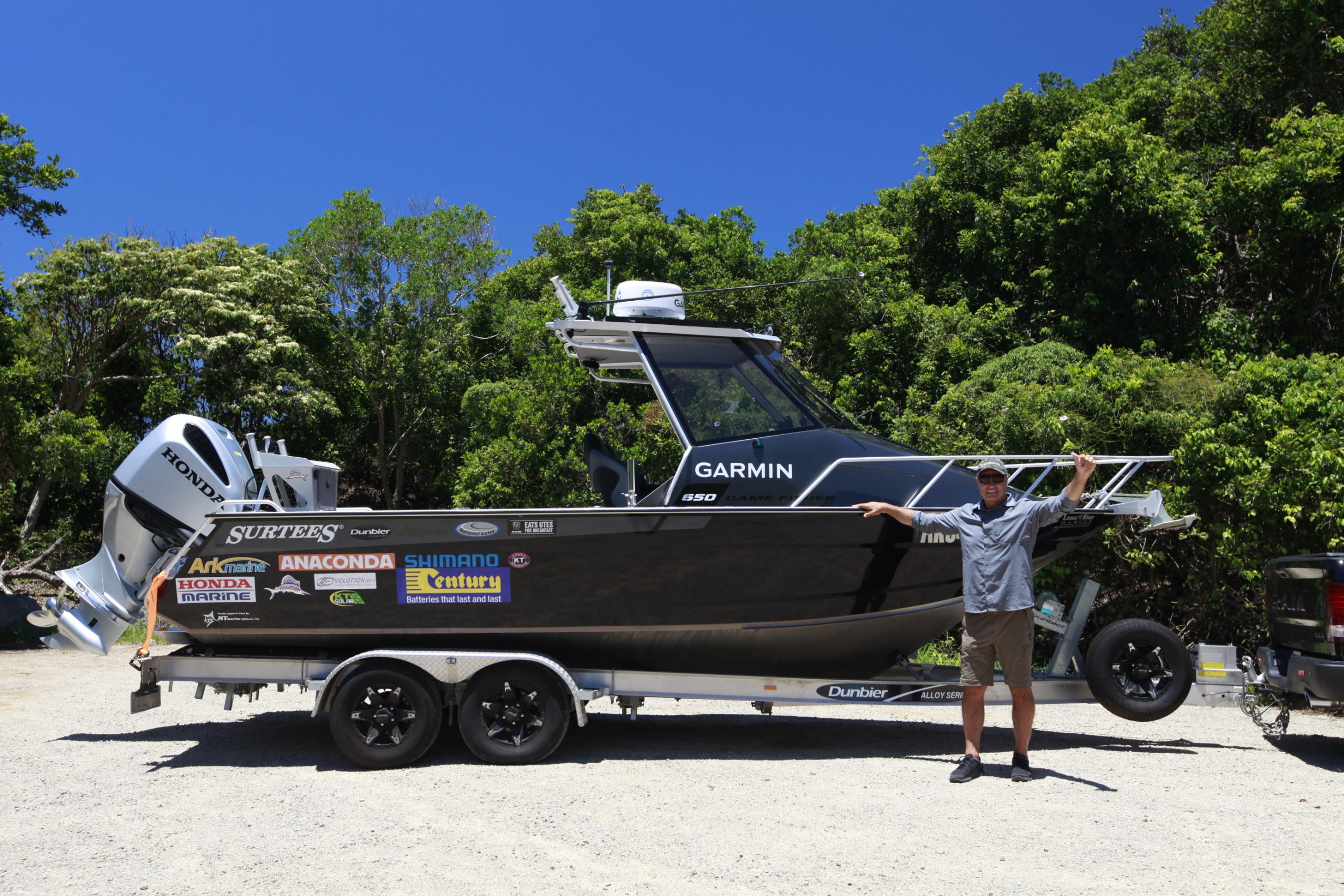 · rogged & durable hot dipped galvanized finish: Dunbier Marine Products Dunbier Boat Trailers Australia