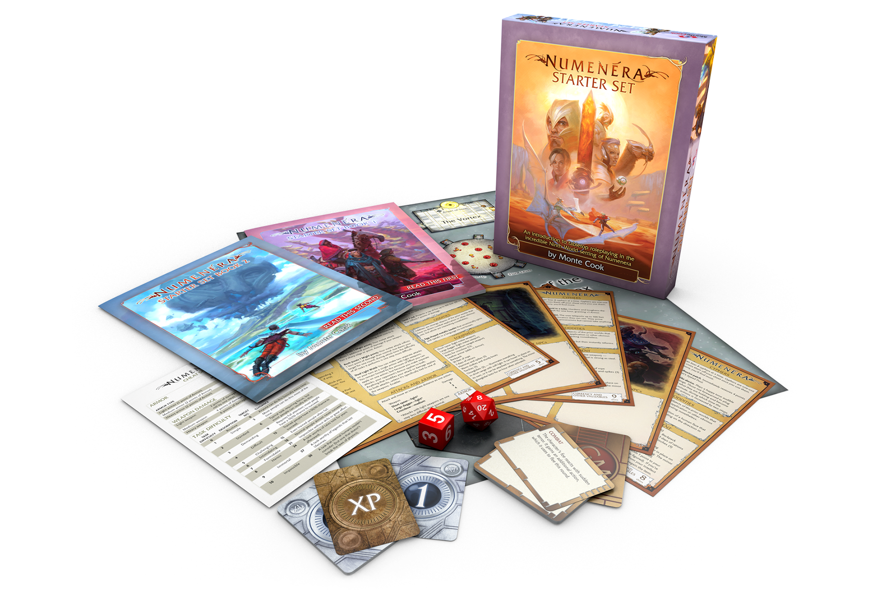 Alternative view of Numenera Starter Set
