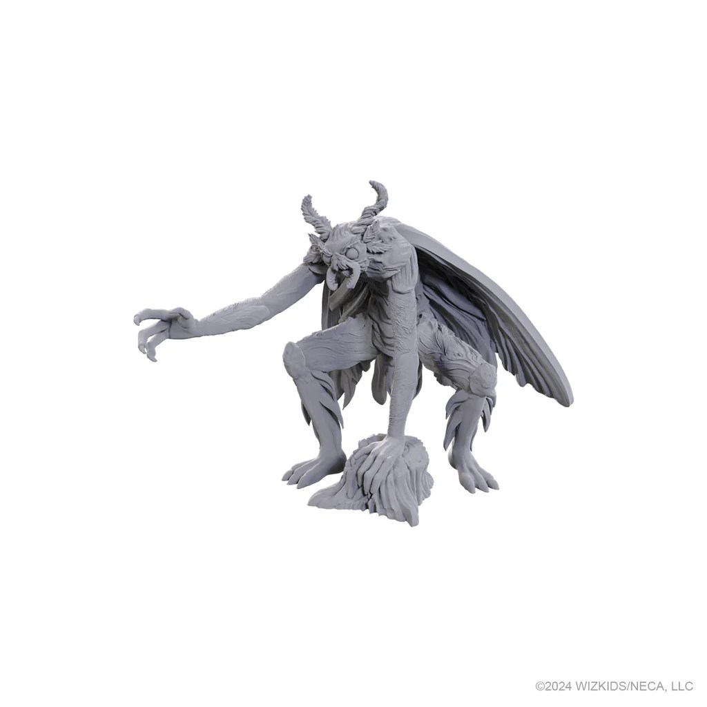 Wizkids Deep Cuts Unpainted Miniatures: Mothman