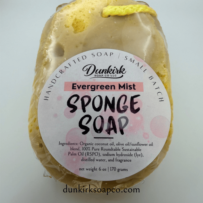 Evergreen Mist Soap Sponge