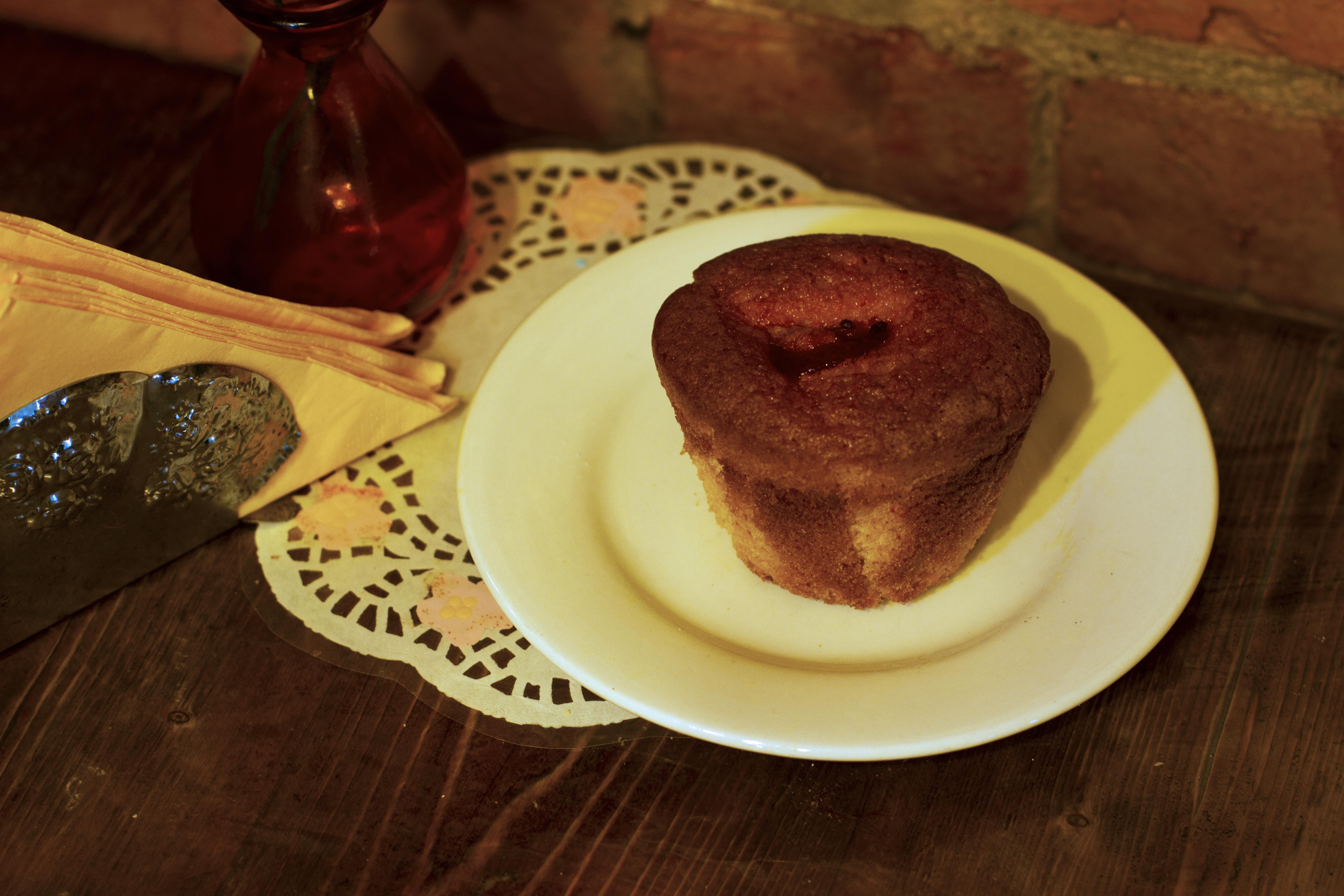 Raspberry Jam Muffin