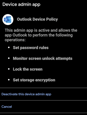 Go to your phone settings and tap on “security & privacy option.” look for “device administrators” and press it. Android Device Administrator A Byod Employee S Perspective Duo Security