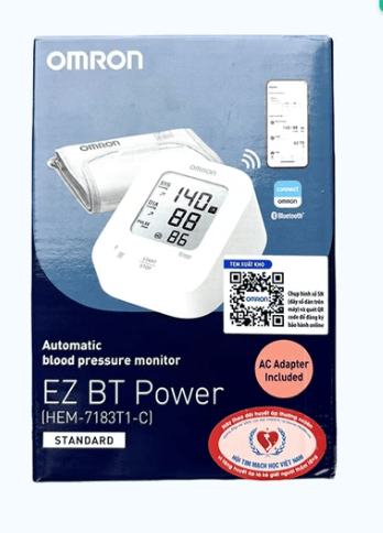 Máy đo huyết áp tự động EZ BT Power (HEM-7183T1-C)